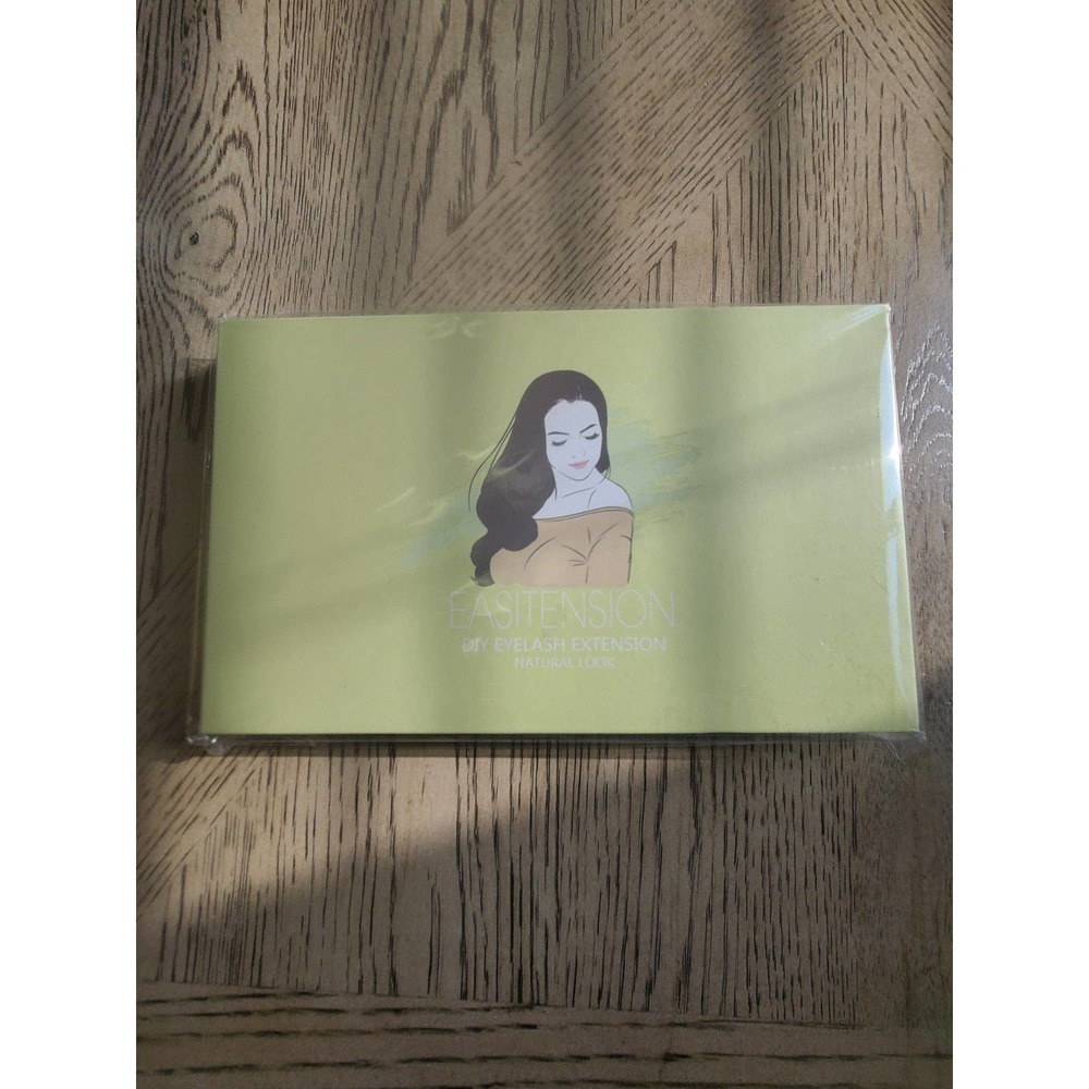 DIY Eyelash Extension, Glue Bonded Band Individual Lash 24 Clusters (Natrual)